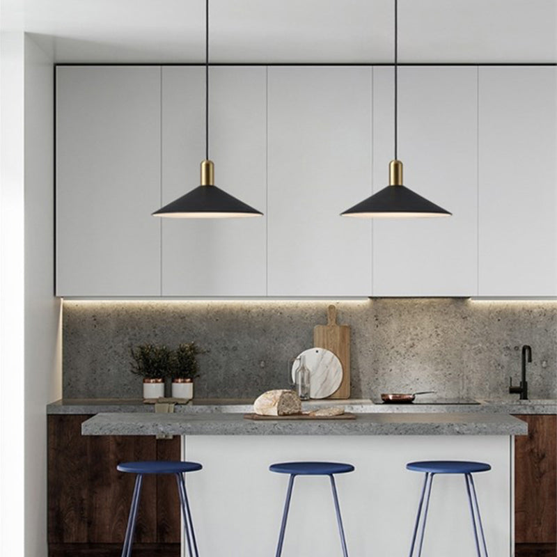 Arisha Simple Moderna Cónico LED Lámpara Colgante