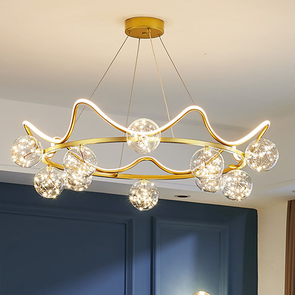 Arisha Nórdico Inusual Estrella Lámpara Colgante Metal Salón/Comedor