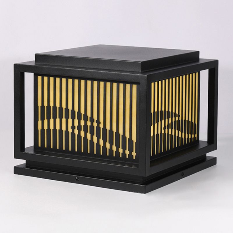 Ray Retro Lámpara Exterior LED Cubo Metal Patio Jardín
