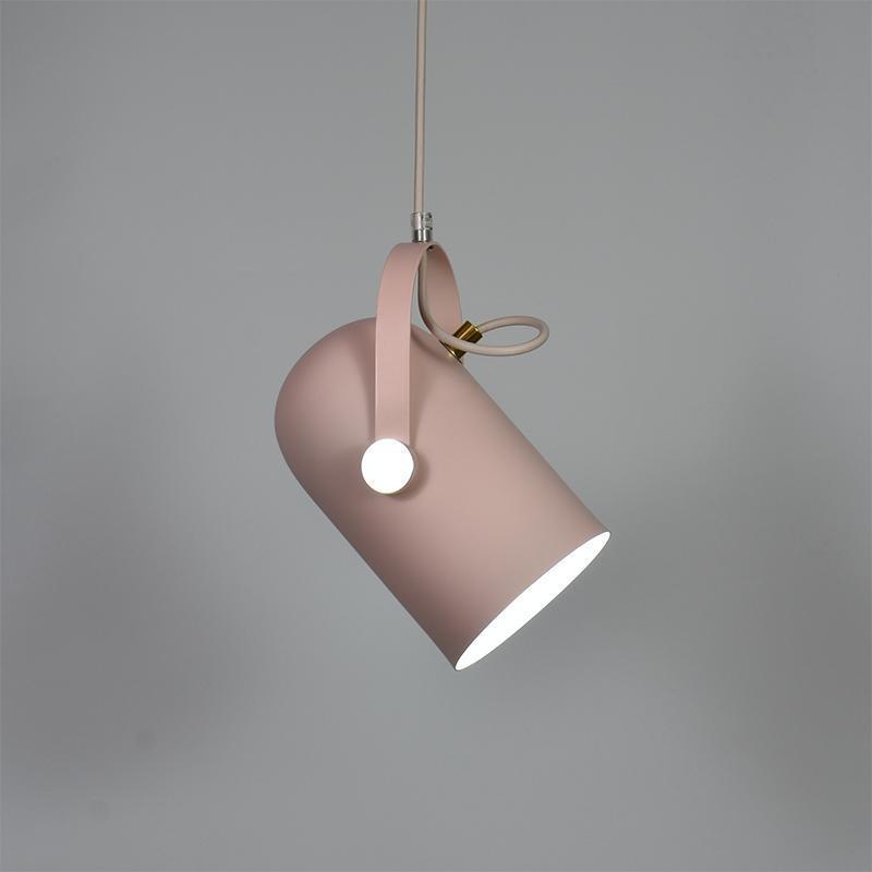 Valentina Moderna Industrial Geométrica Metal Lámpara Colgante Multicolor