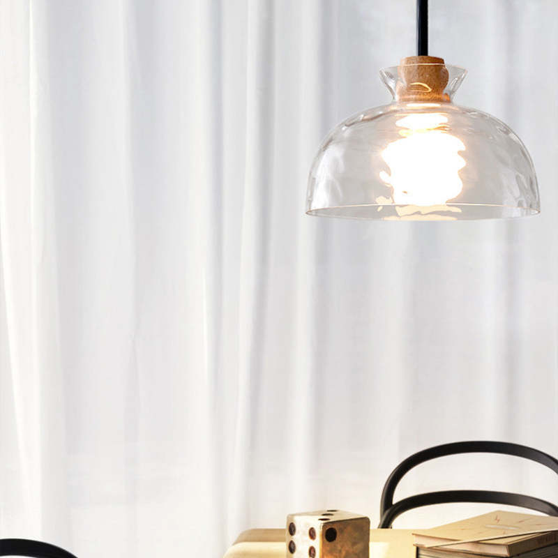 Arisha Minimalista Geométrica Lámpara Colgante Transparente