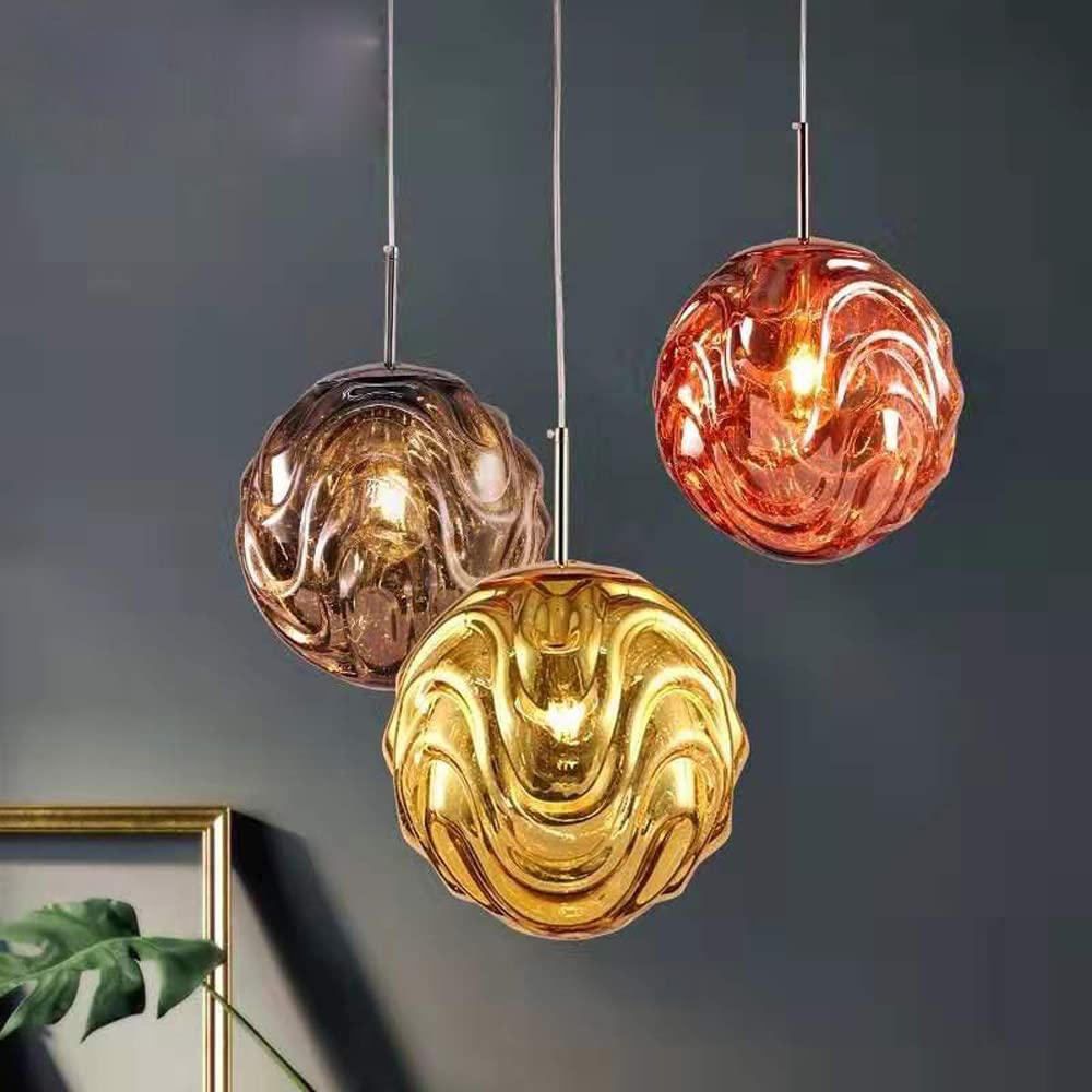 Valentina Moderno Esfera Lámpara Colgante Multicolor Vidrio Corredor