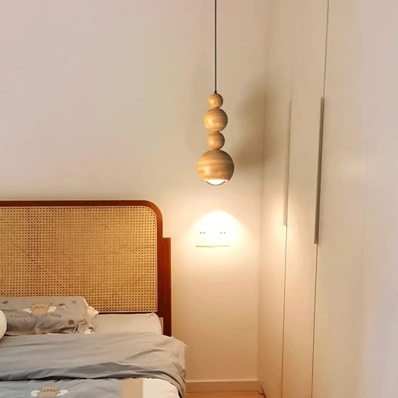 Muto Vintage Globo LED Lámpara Colgante Metal Dormitorio