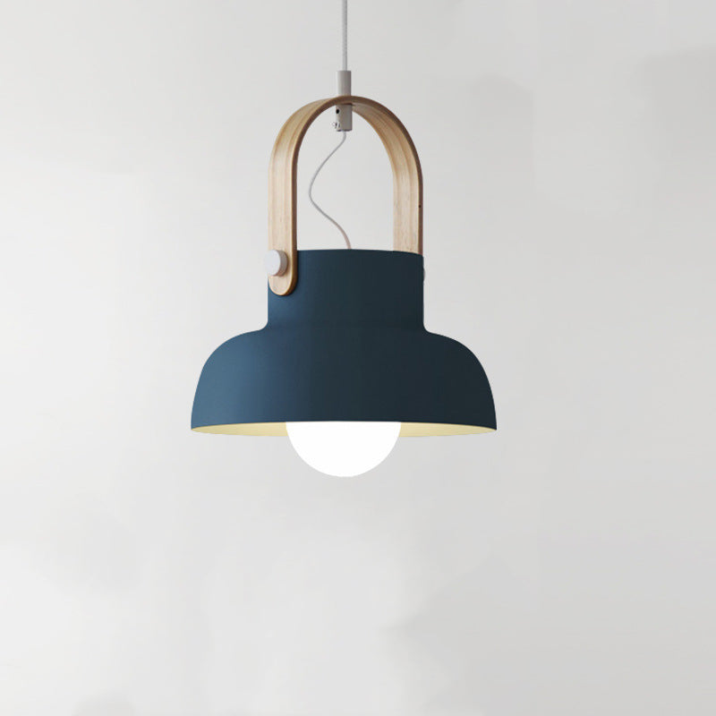 Valentina Vintage Lámpara Colgante Nergo Metal/Madera Dormitorio