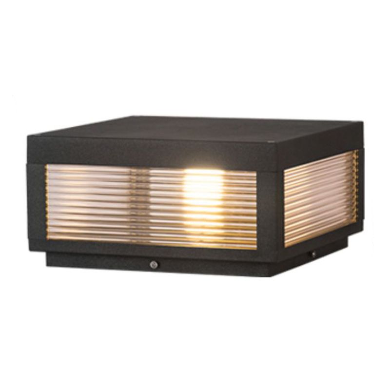 Ray Retro Lámpara Exterior LED Cubo Metal Patio Jardín