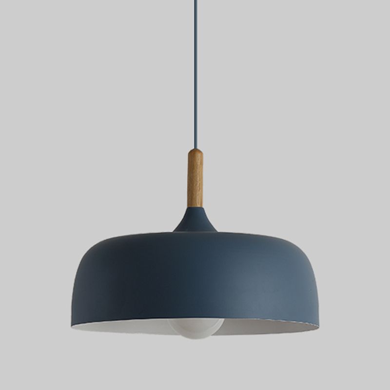 Arisha Lámpara Colgante Moderna Cúpula Metal Macaron Comedor