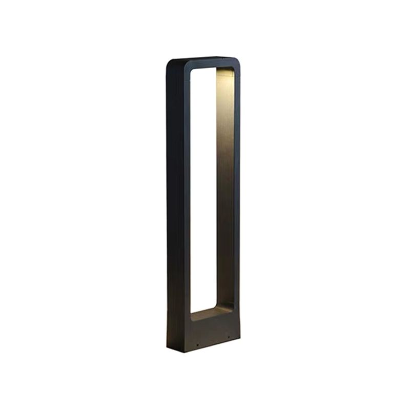 Ray Moderna Lámpara Exterior Geométrica Metal Patio