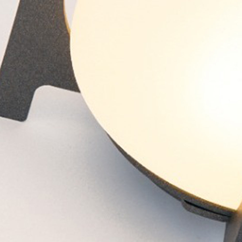 Ray Lámpara Exterior Minimalista Cilíndrica Vidrio Acrílico