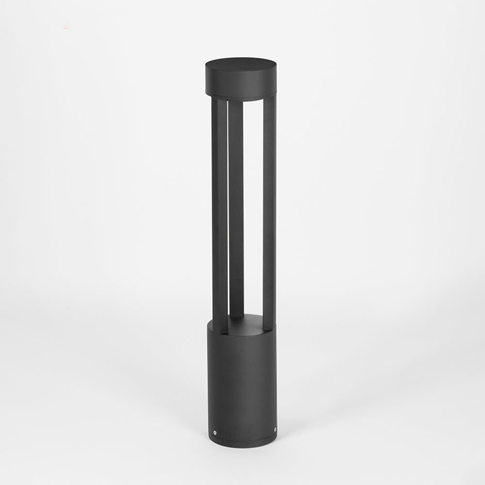 Ray Lámpara Exterior Moderno Cilíndrico Metal