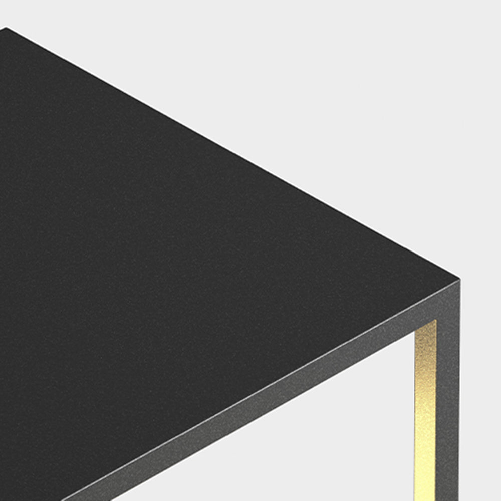 Ray Lámpara Exterior Minimalista Rectangular Metal Jardín
