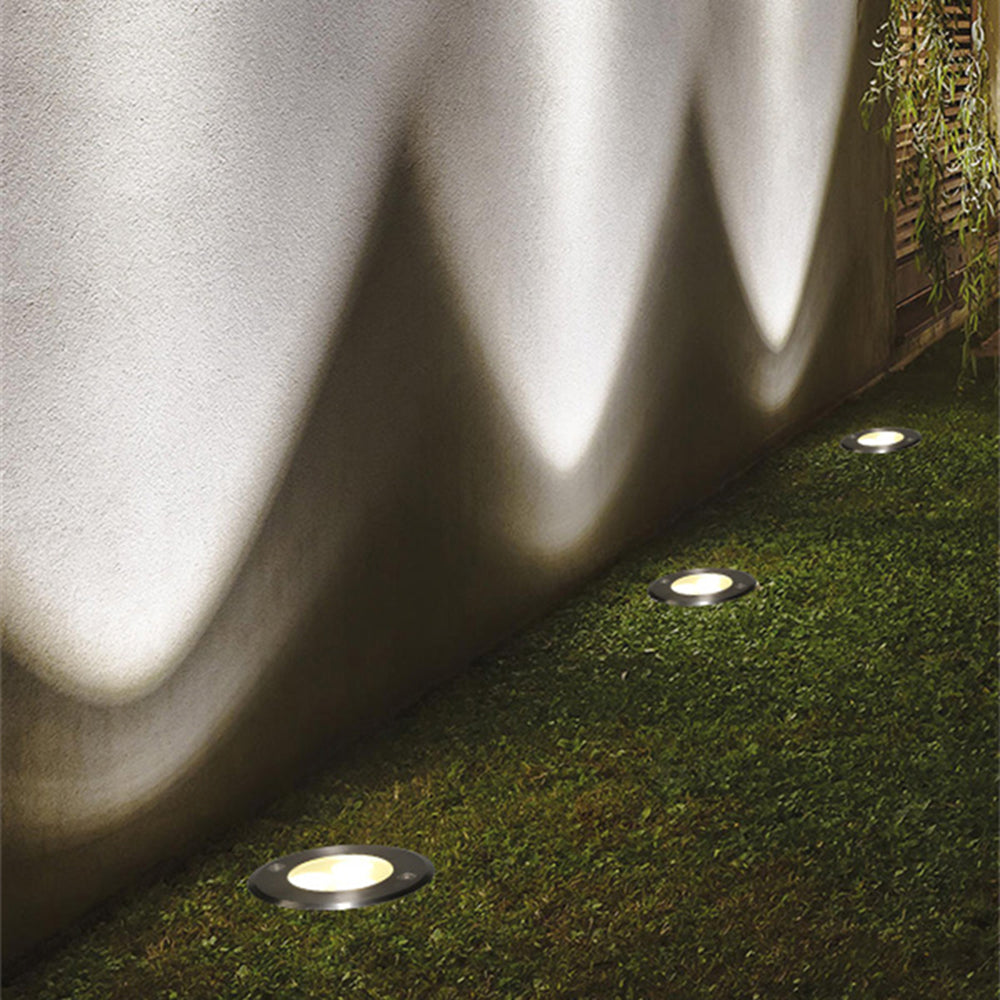 Ray Lámpara de Exterior Moderno Cilíndrico Metal Patio