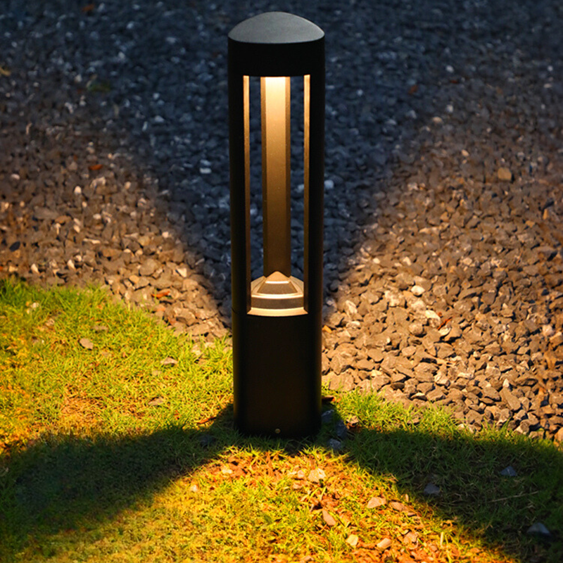 Ray Lámpara De Pie Exterior Moderno Metal Acrílico