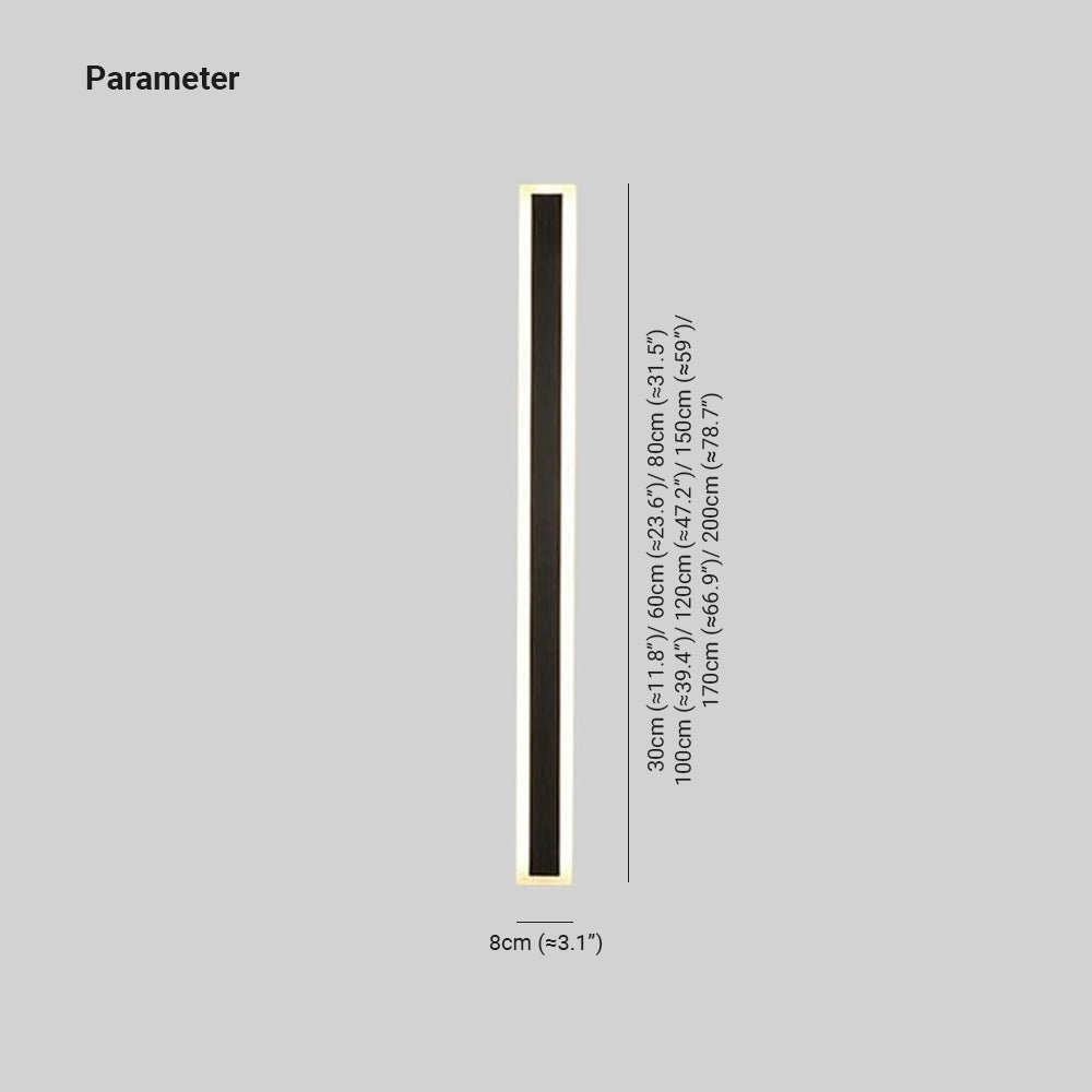 Ray Aplique LED Moderno Metal Pasillo