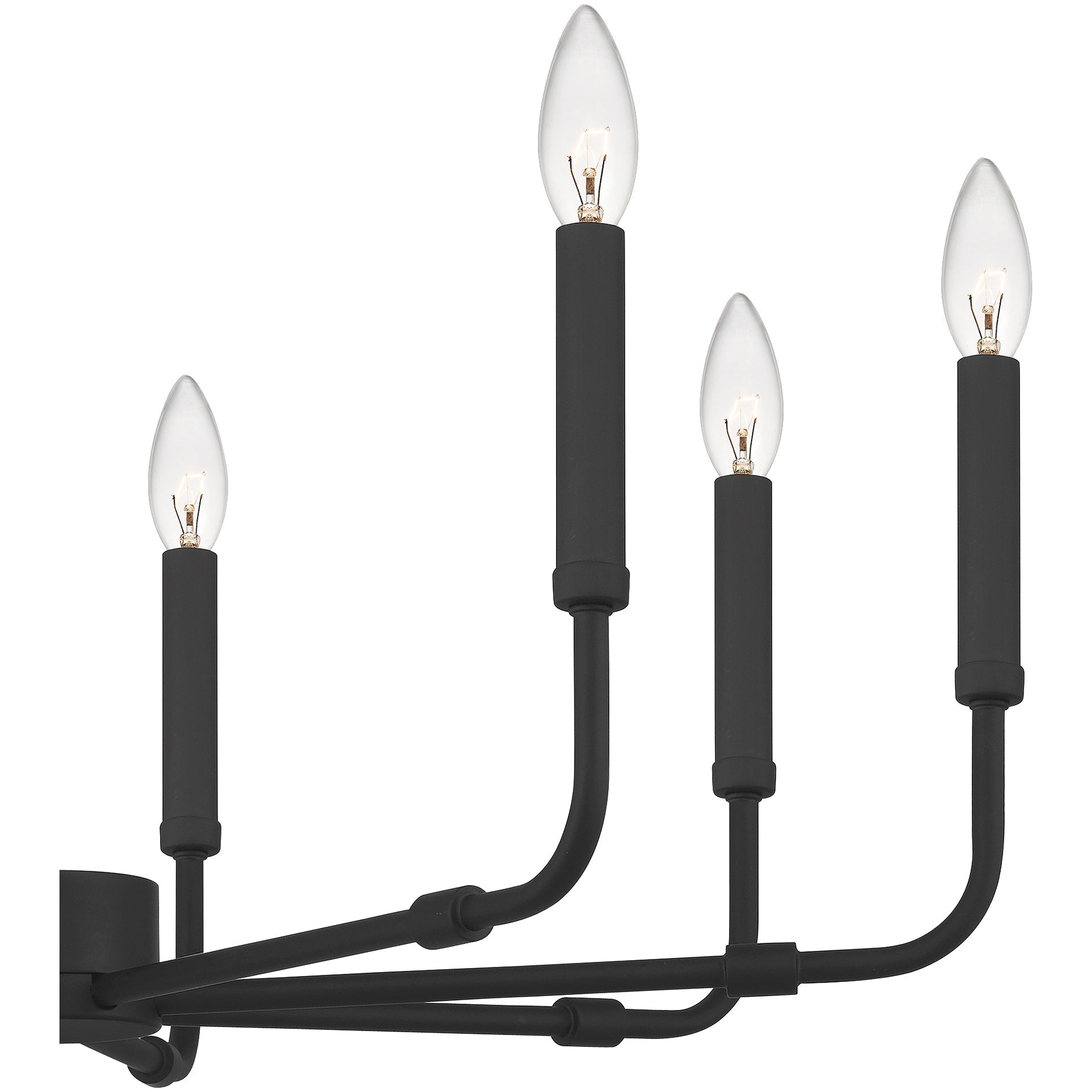 Abner Industrial Modern Brass Chandelier - Lamp Copper