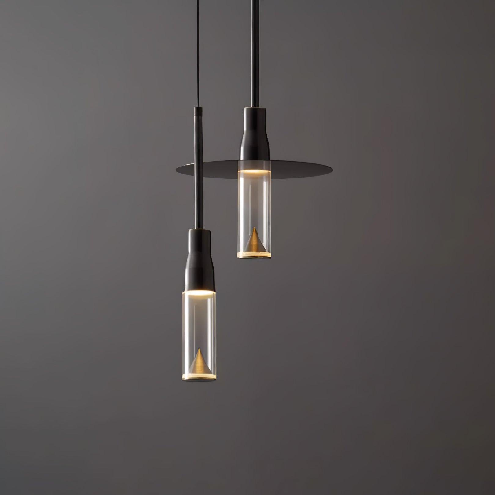 Acrylic Hat Plate Pendant Light - Letslighting