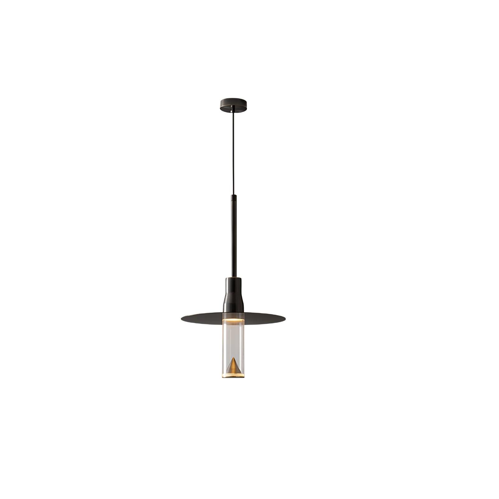 Acrylic Hat Plate Pendant Light - Letslighting