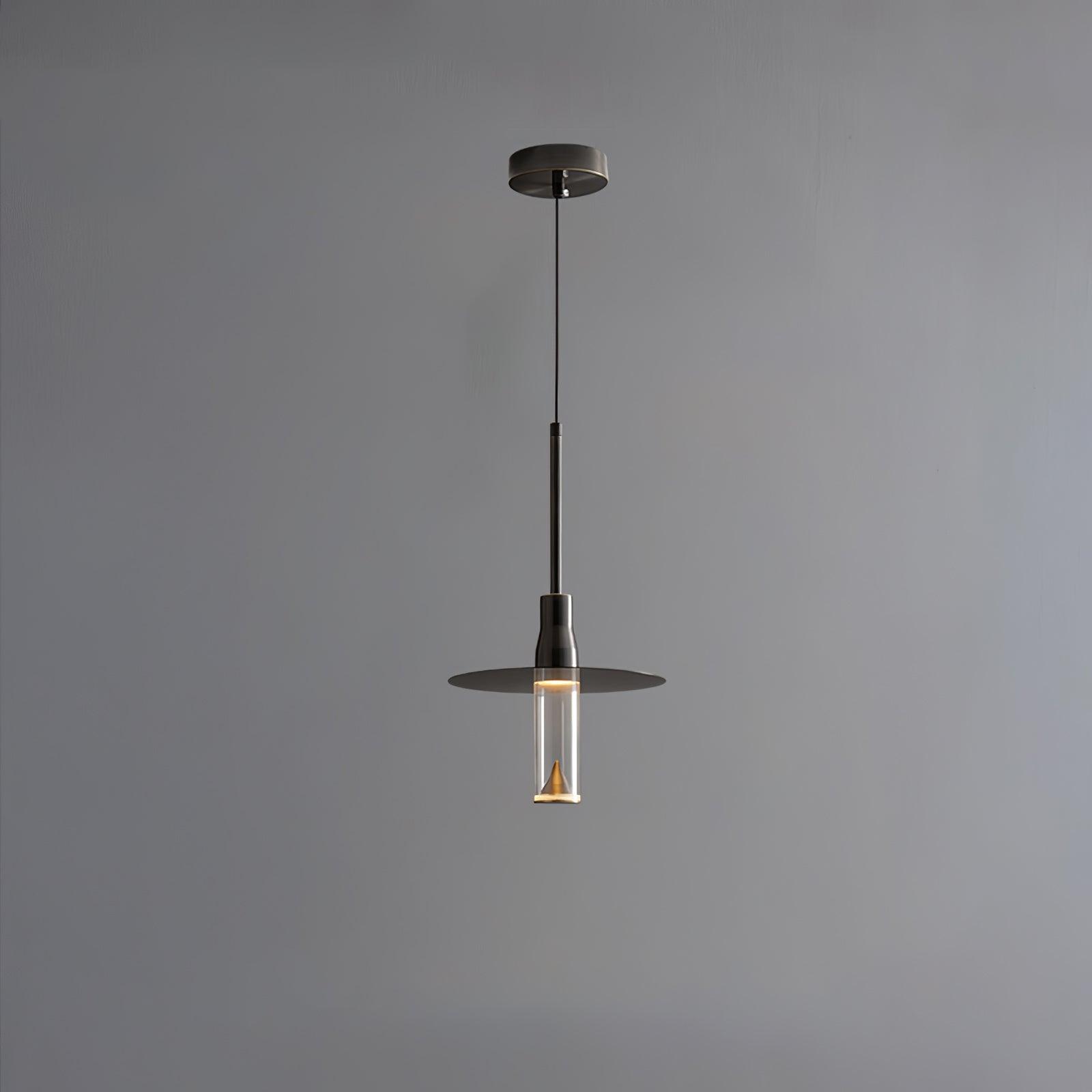 Acrylic Hat Plate Pendant Light - Letslighting