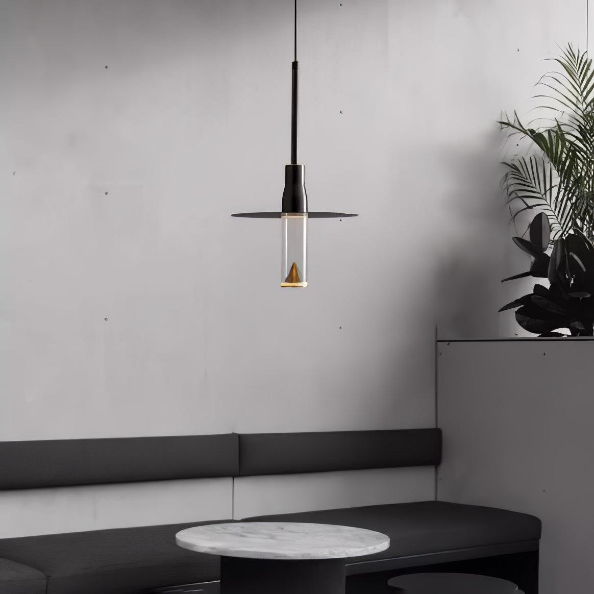 Acrylic Hat Plate Pendant Light - Letslighting