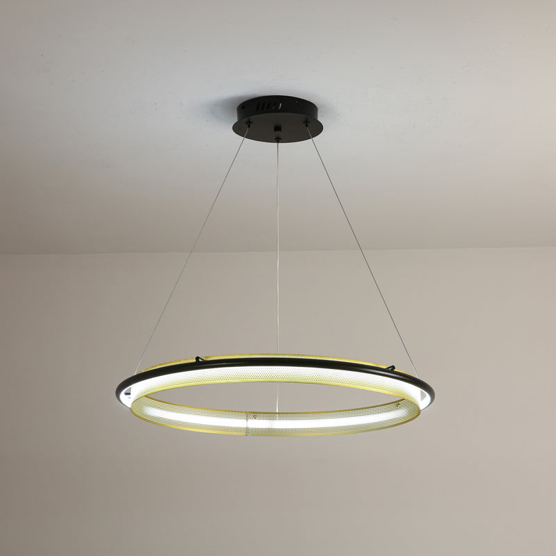 Acrylic LED Round Chandelier - Letslighting