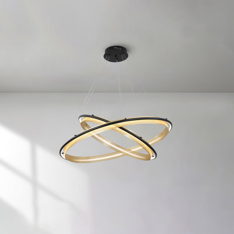 Acrylic LED Round Chandelier - Letslighting