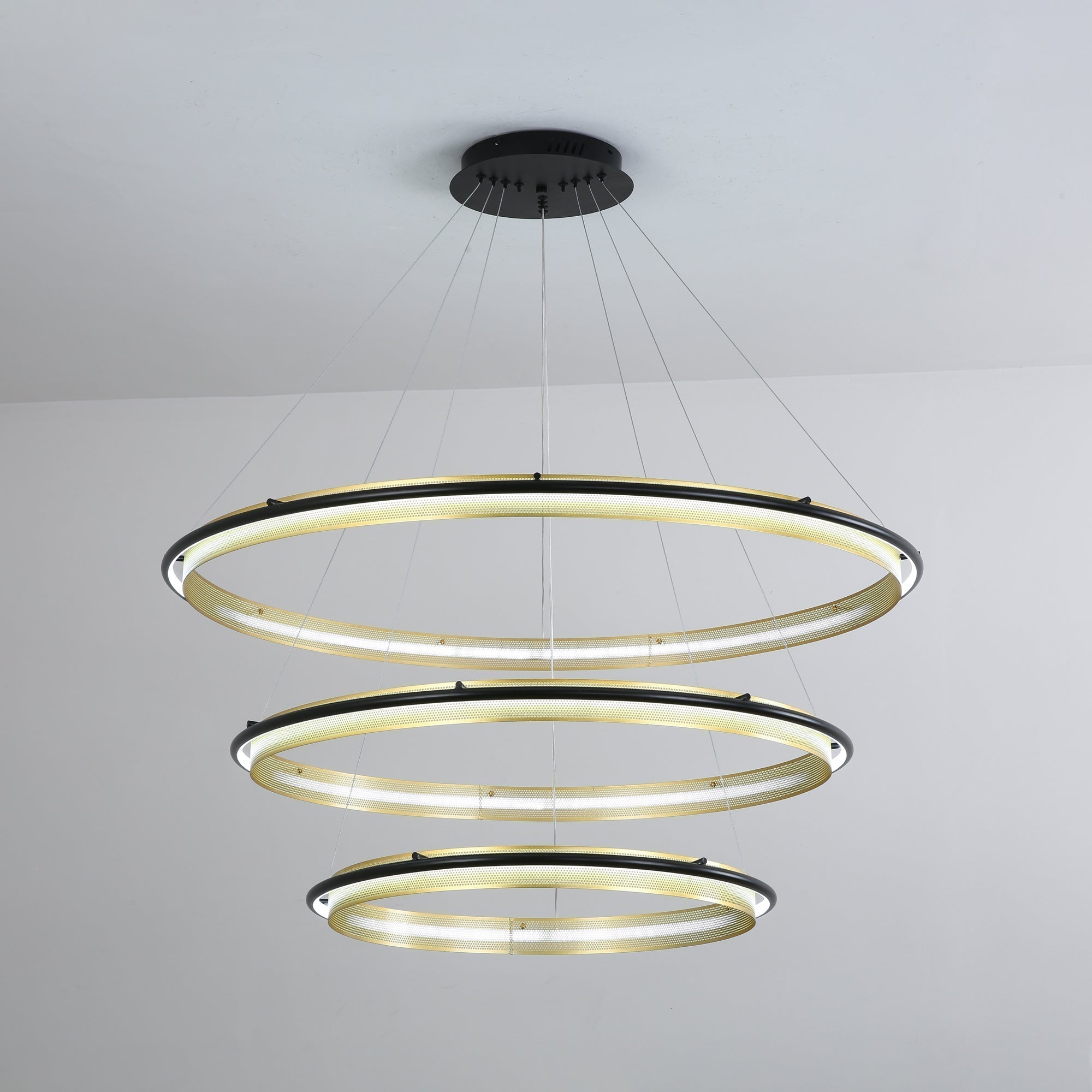 Acrylic LED Round Chandelier - Letslighting