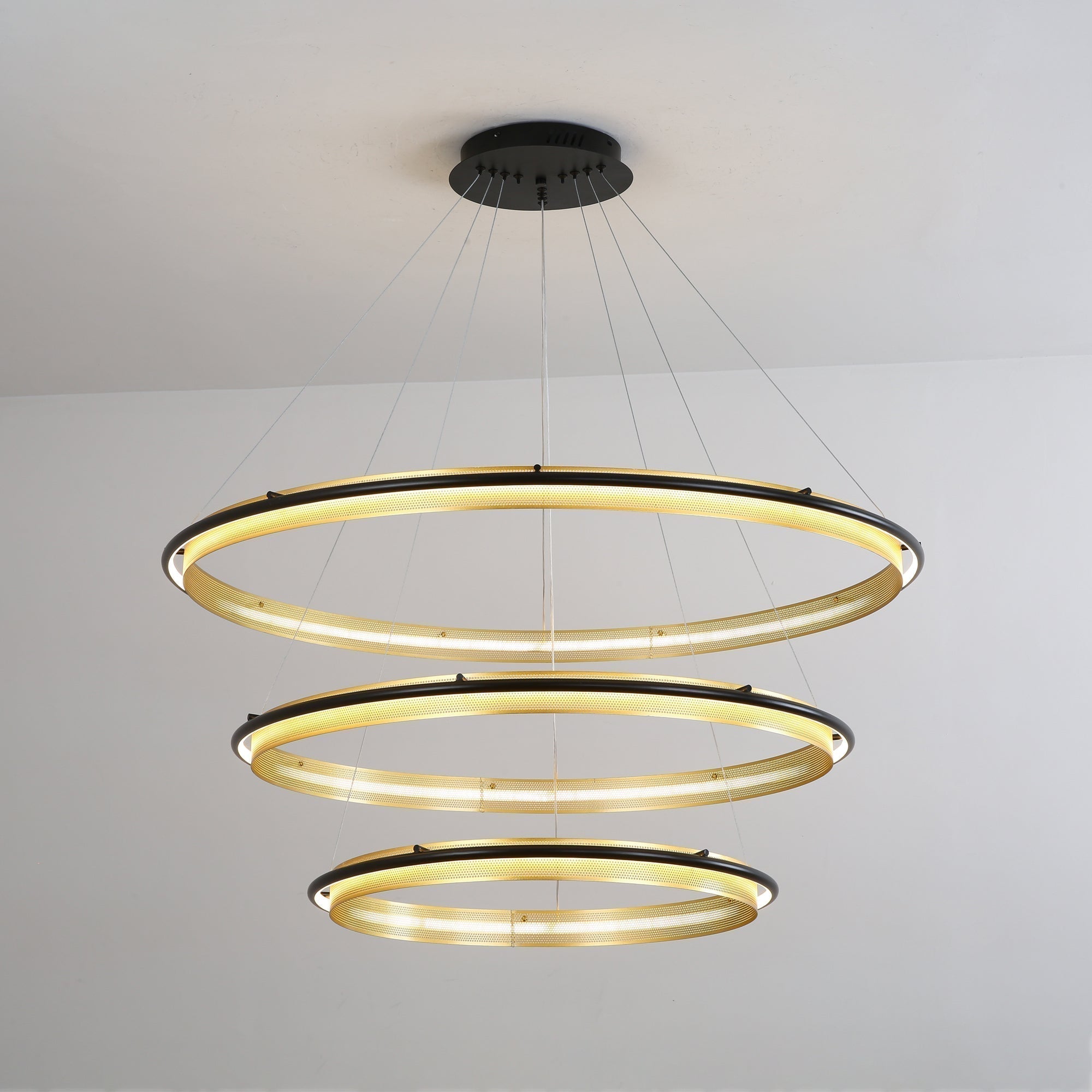 Acrylic LED Round Chandelier - Letslighting