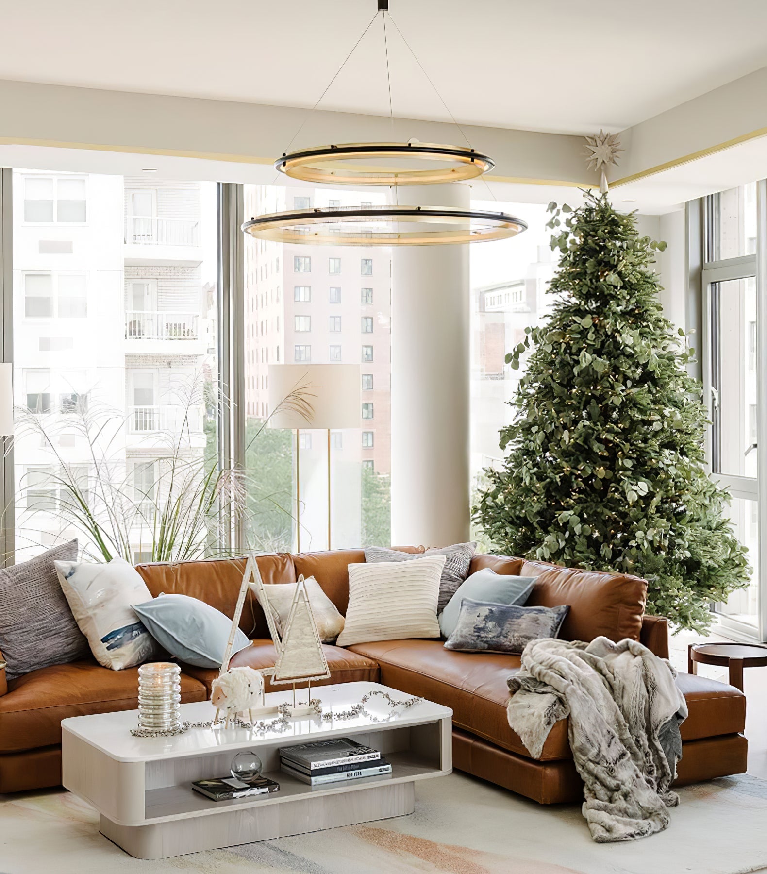 Acrylic LED Round Chandelier - Letslighting