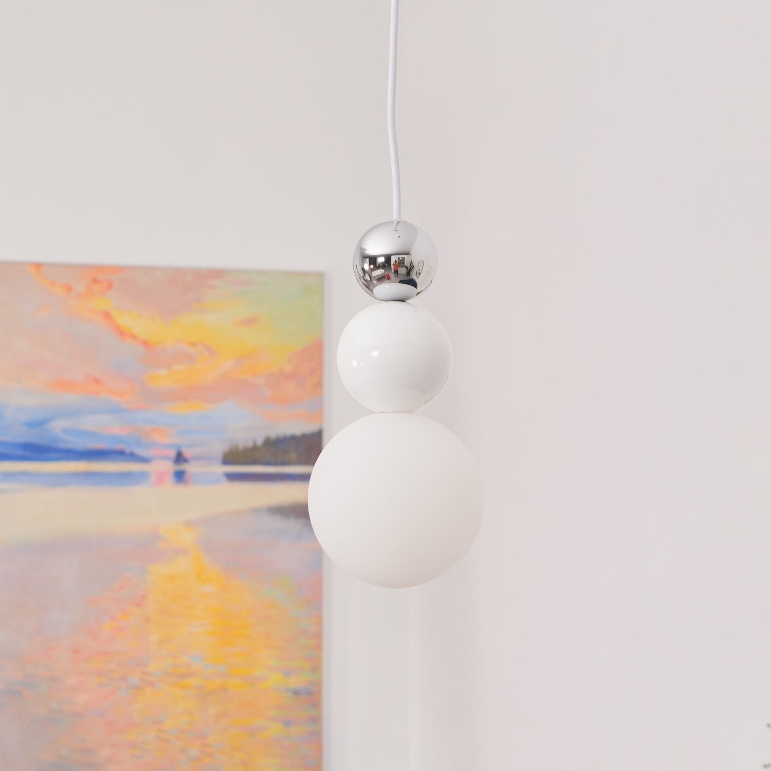 Acrylic Three Ball Pendant Lamp - Letslighting