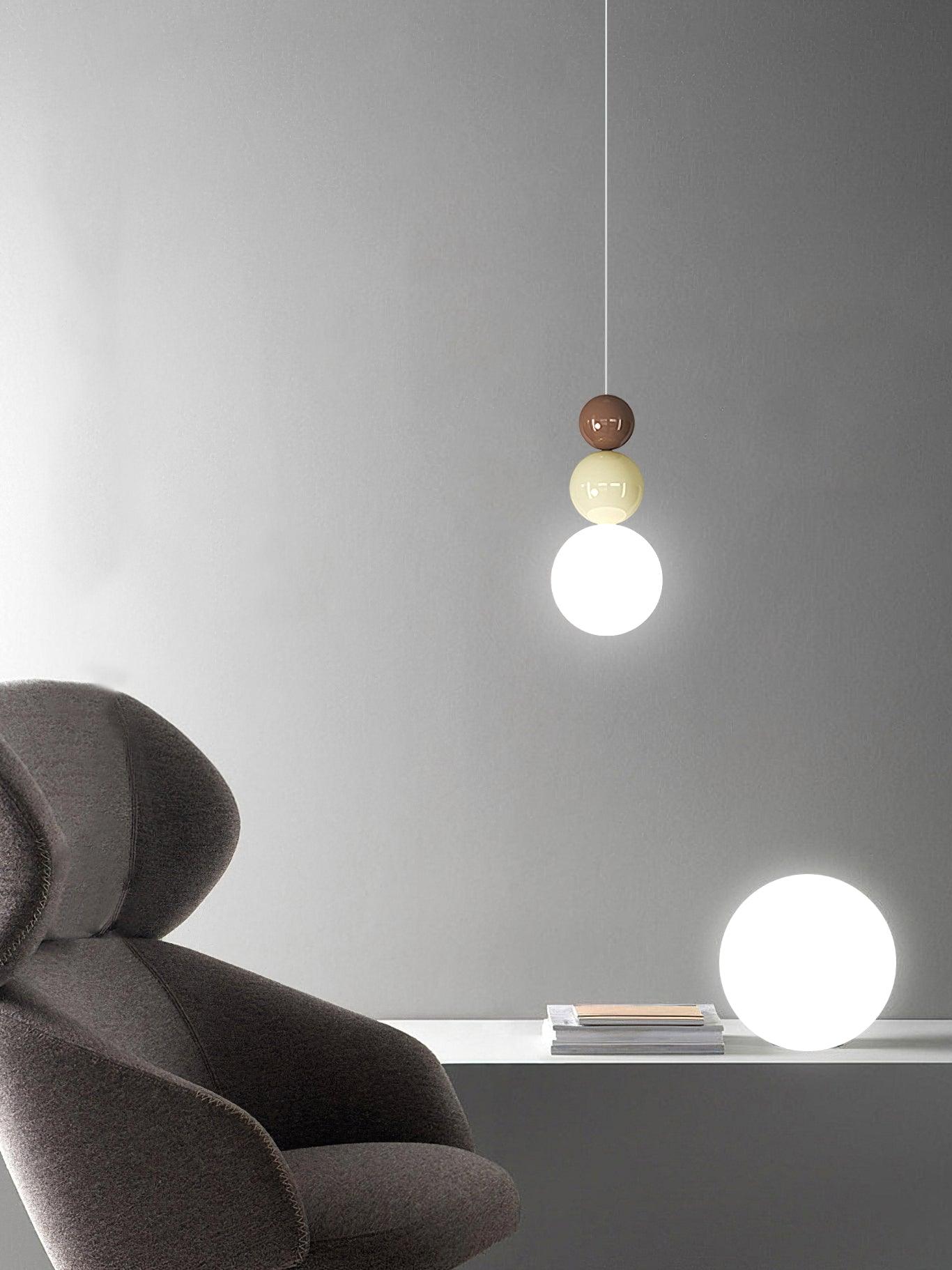 Acrylic Three Ball Pendant Lamp - Letslighting