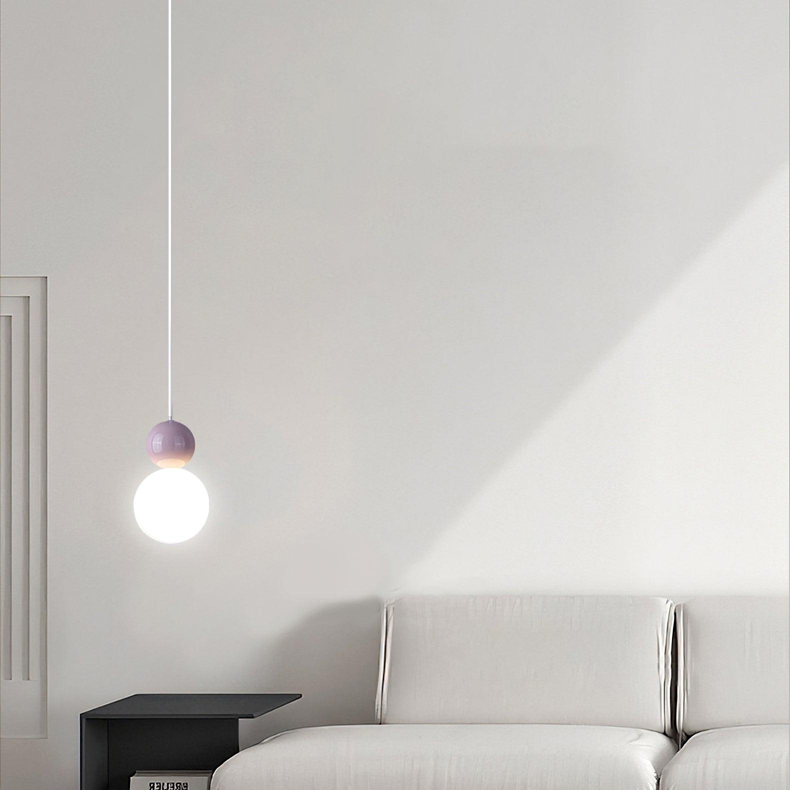 Acrylic Two Ball Pendant Light - Letslighting