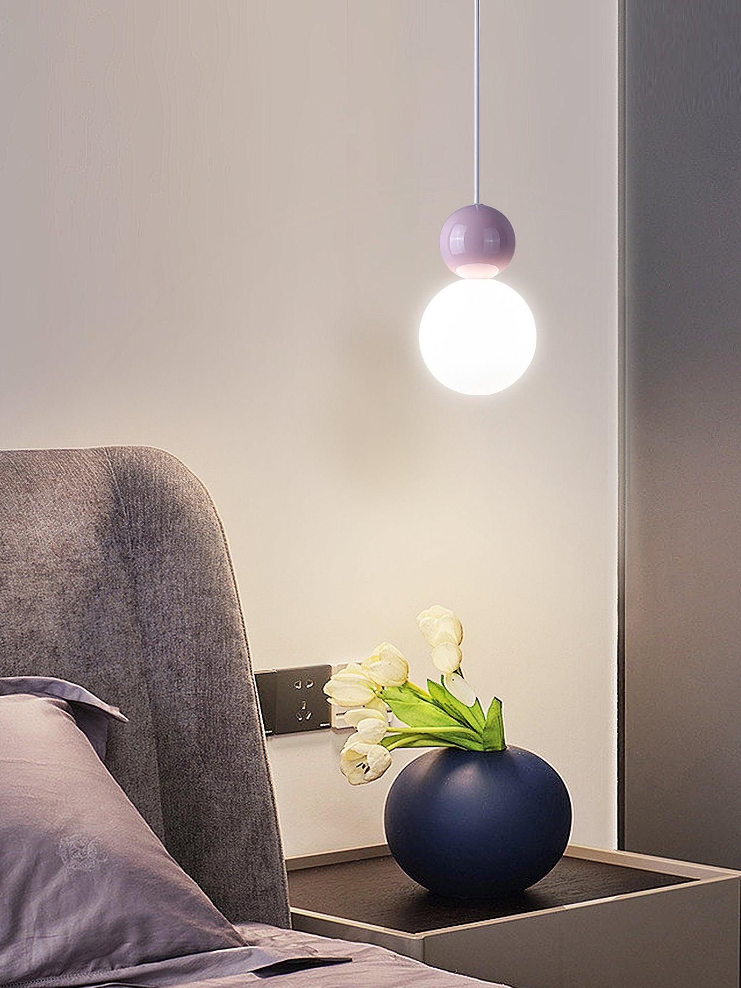 Acrylic Two Ball Pendant Light - Letslighting