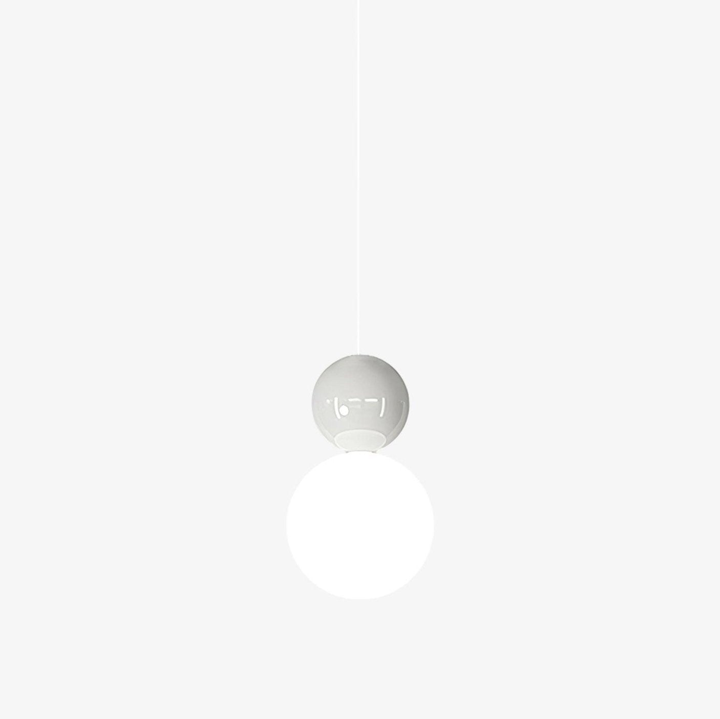 Acrylic Two Ball Pendant Light - Letslighting