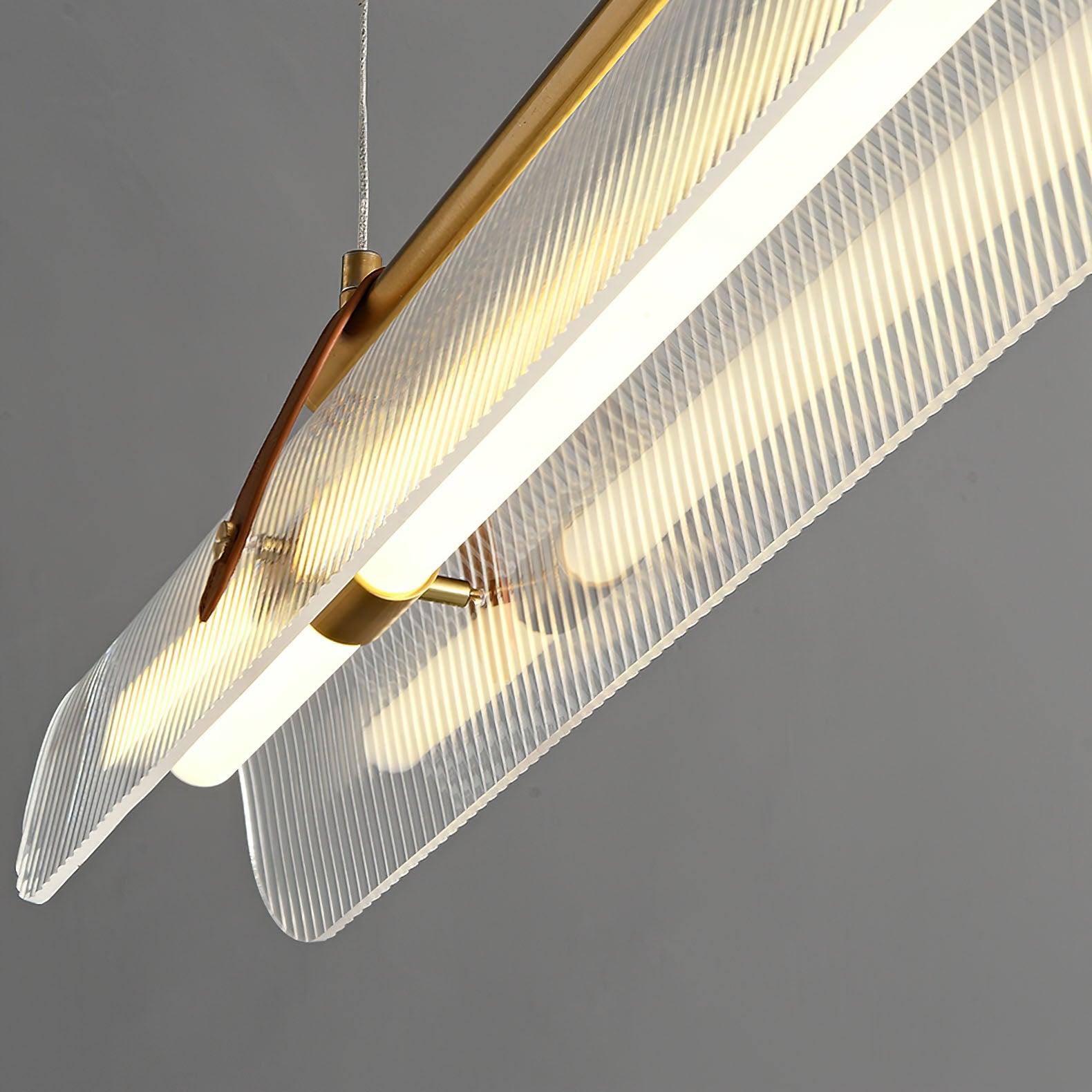 Acrylic Linear Chandelier - Letslighting