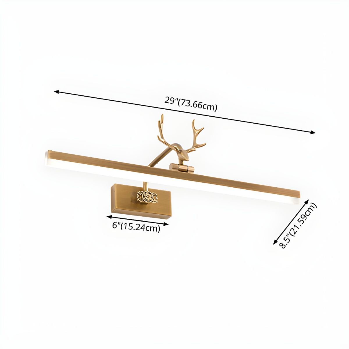 Adelaide Antler Wall Lamp - Letslighting