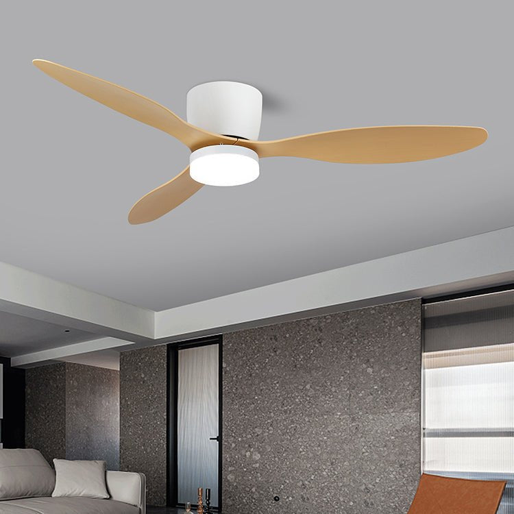 Ventilador de techo Brinor con acabado blanco