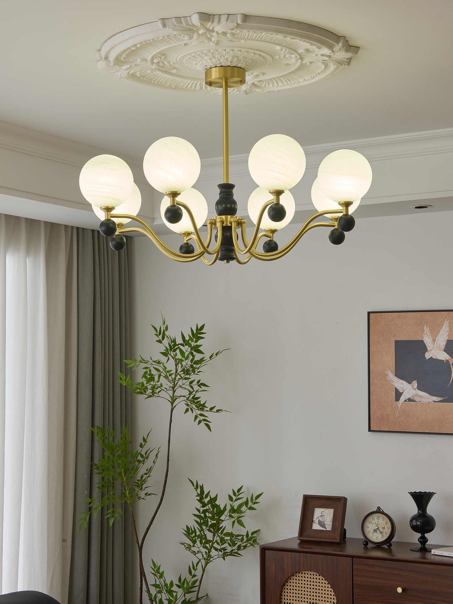 Aether Sphere Chandelier - Letslighting