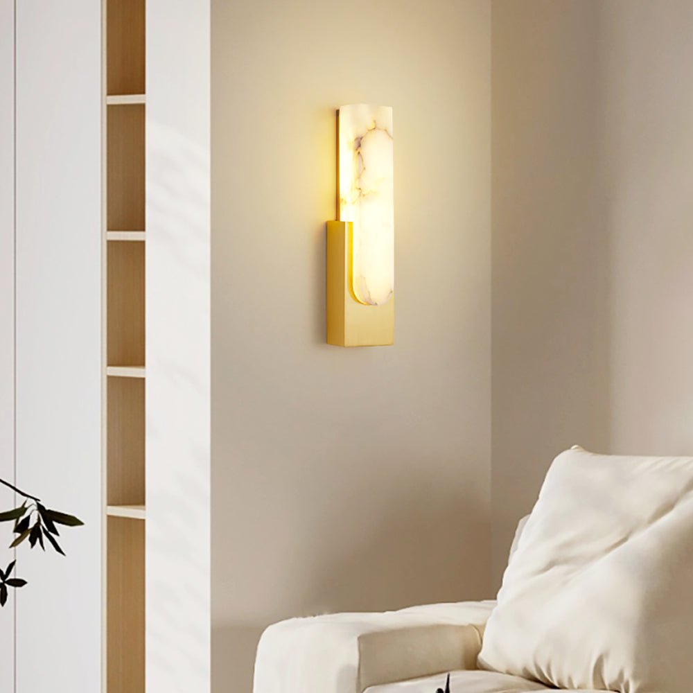 Claudia Alabaster Wall Light - Letslighting