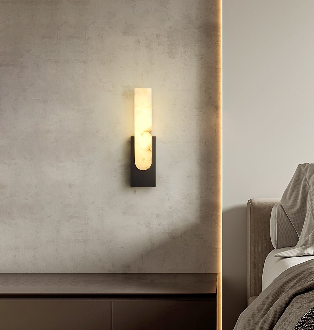 Claudia Alabaster Wall Light - Letslighting