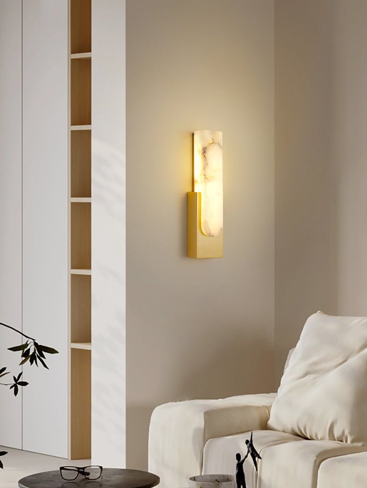 Claudia Alabaster Wall Light - Letslighting