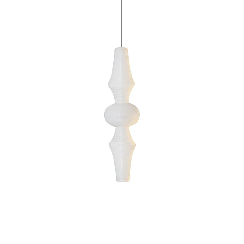 Zyora Sculptural Paper Pendant Lamp - Letslighting