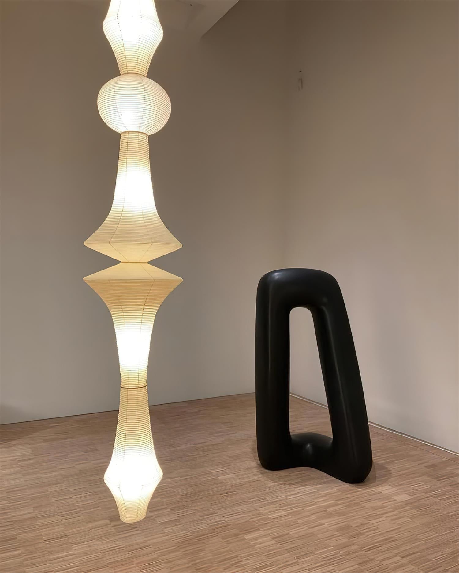 Zyora Sculptural Paper Pendant Lamp - Letslighting