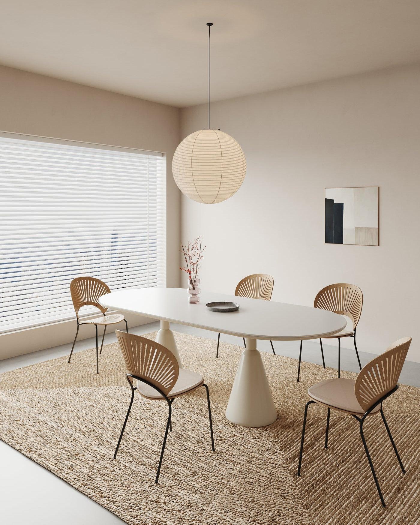 Washi Paper Round Series Pendant Lamp - Letslighting