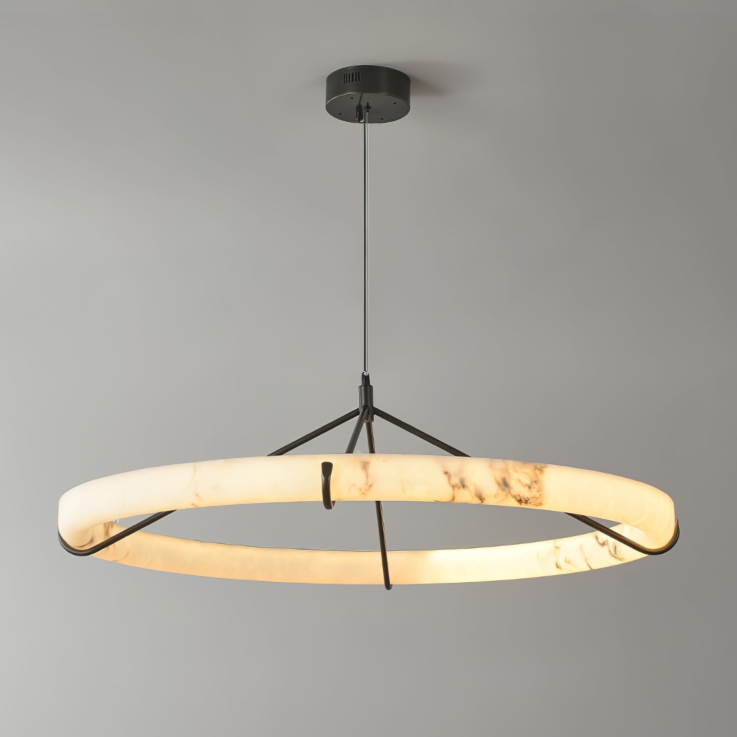 Aureon Alabaster Chandelier Luxury - Letslighting