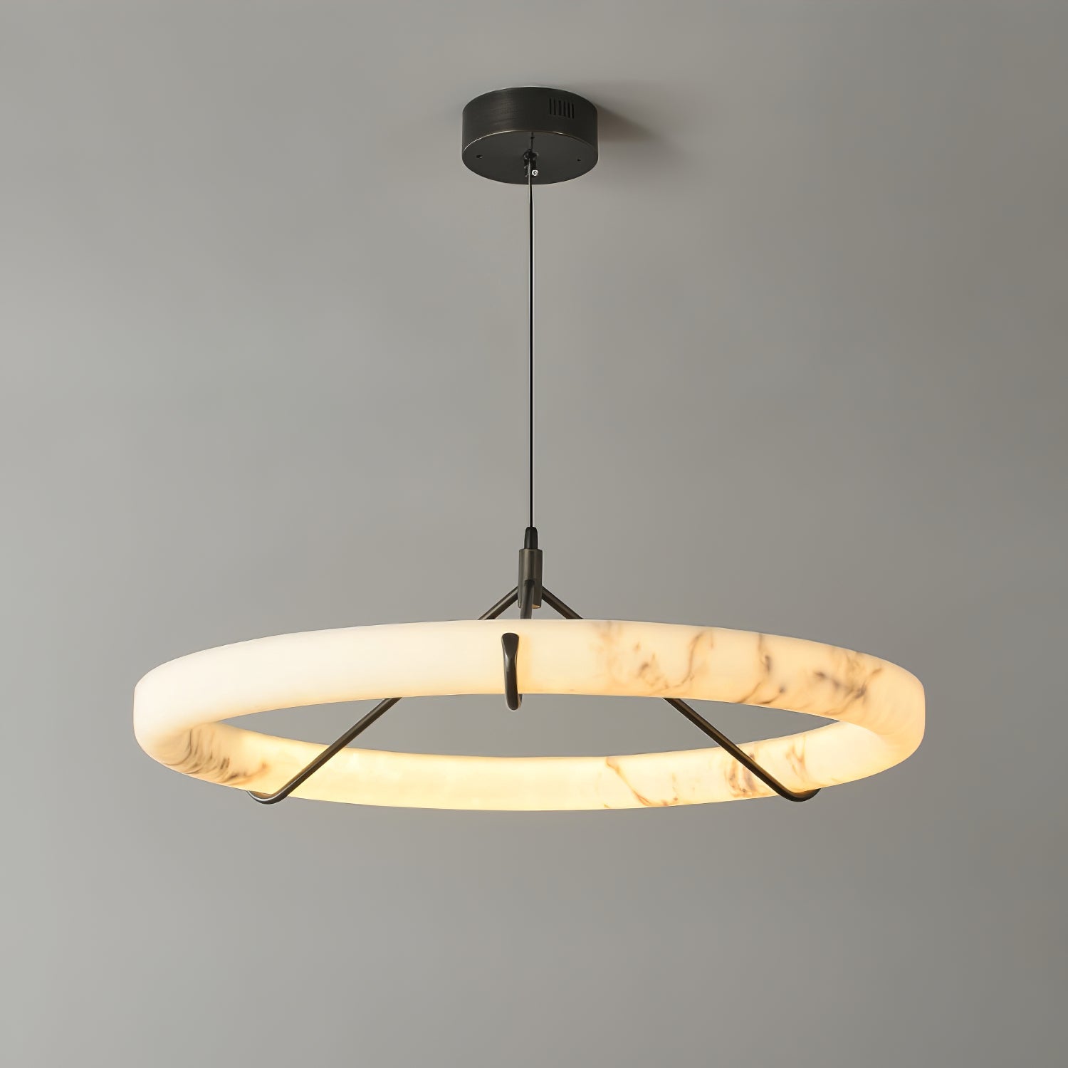 Aureon Alabaster Chandelier Luxury - Letslighting