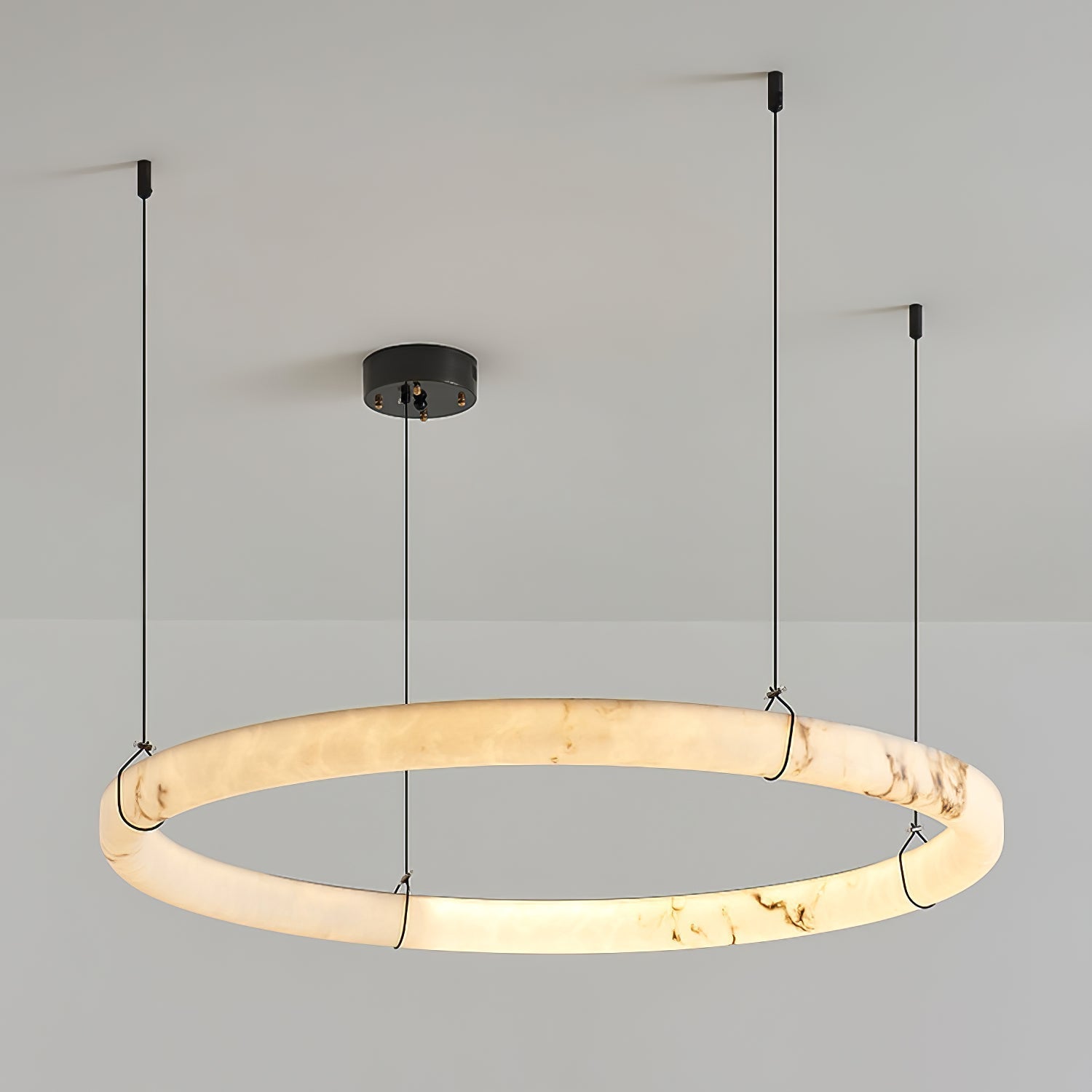 Aureon Alabaster Chandelier Luxury - Letslighting