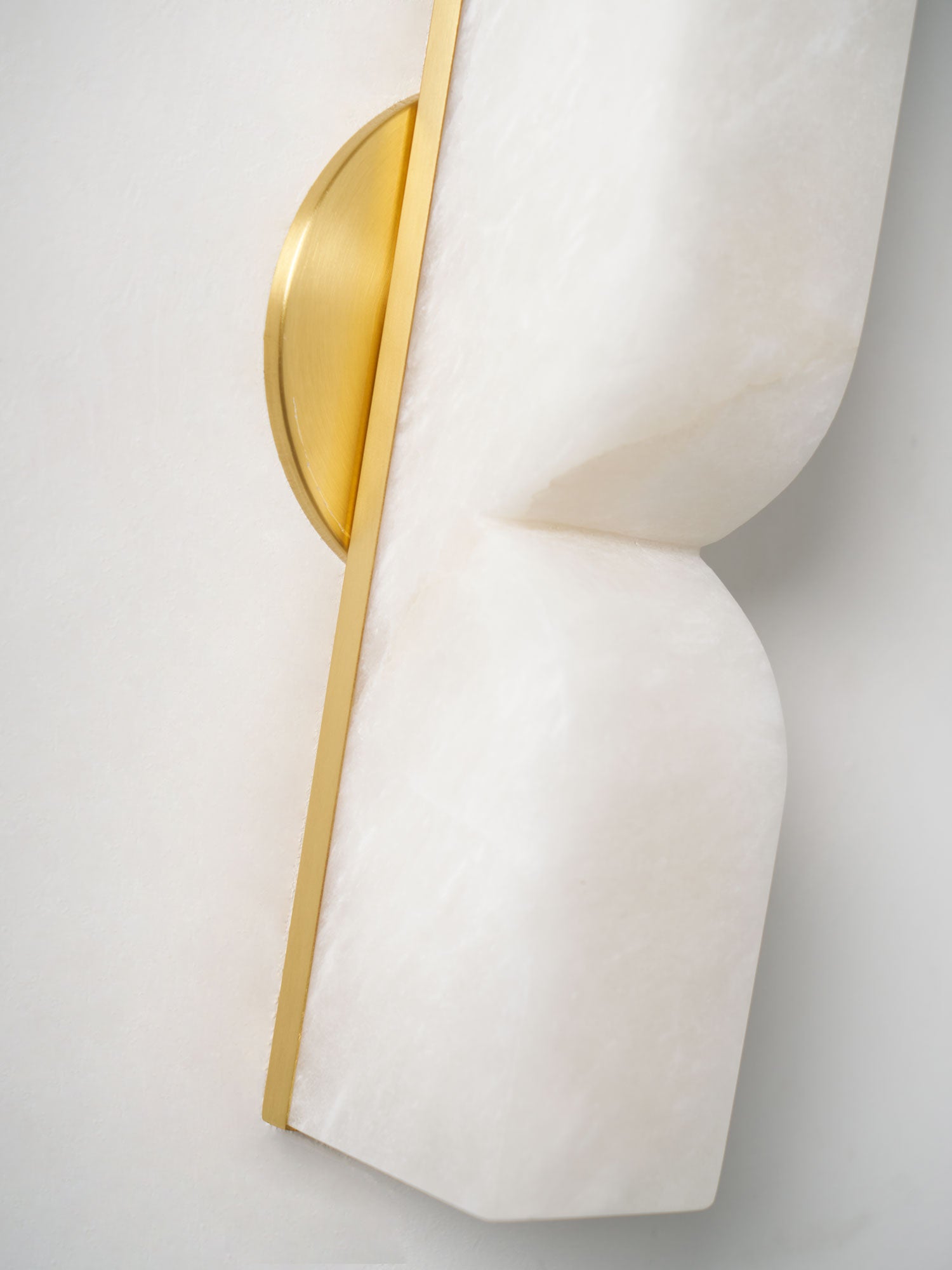 Lunaris Alabaster Rectangular Wall Lamp - Letslighting