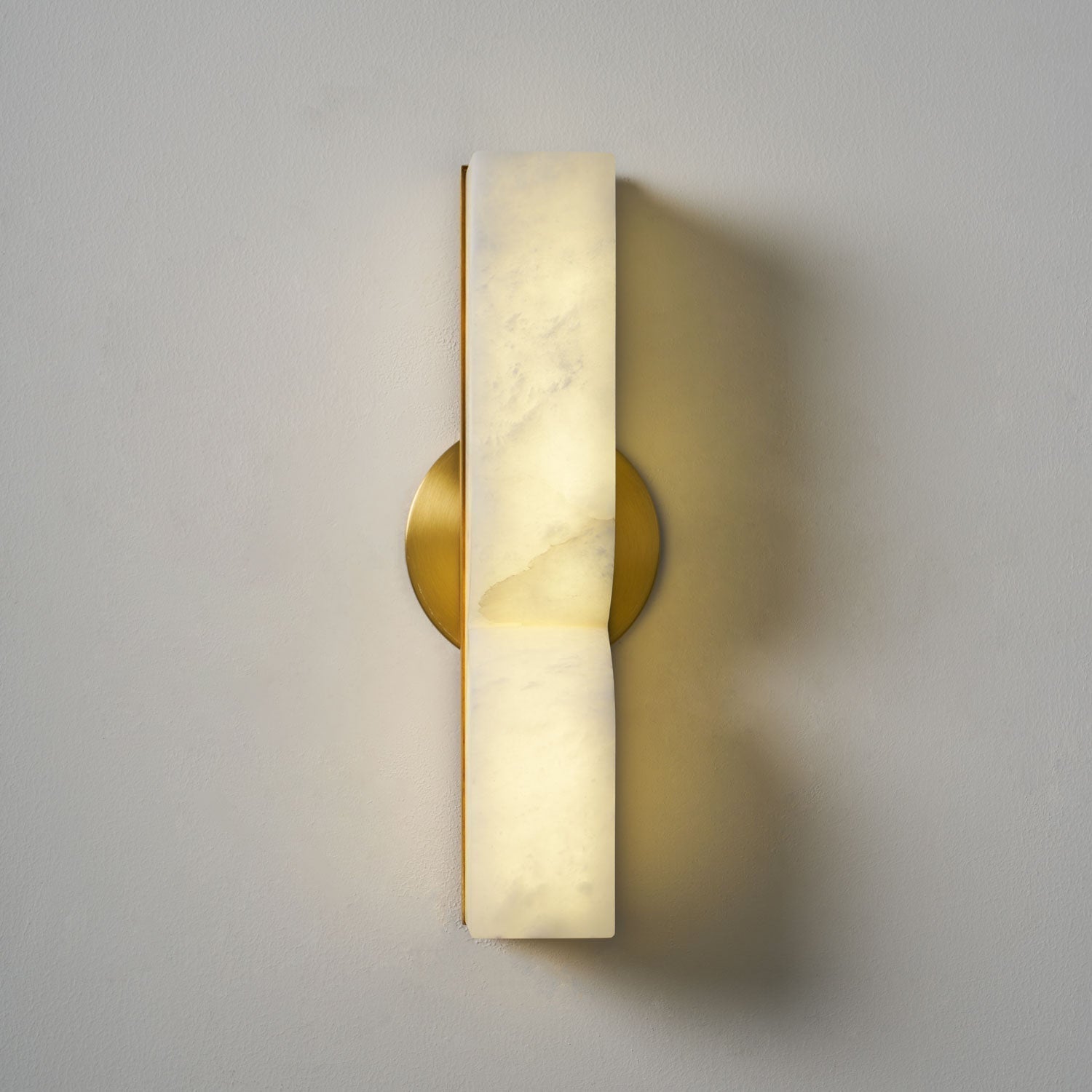 Lunaris Alabaster Rectangular Wall Lamp - Letslighting