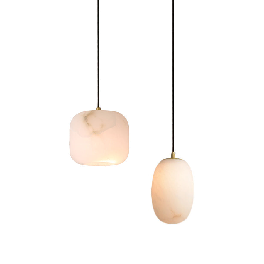 Ildvuvyd Minimalist Bedside Brass Pendant Light - Lamp Copper