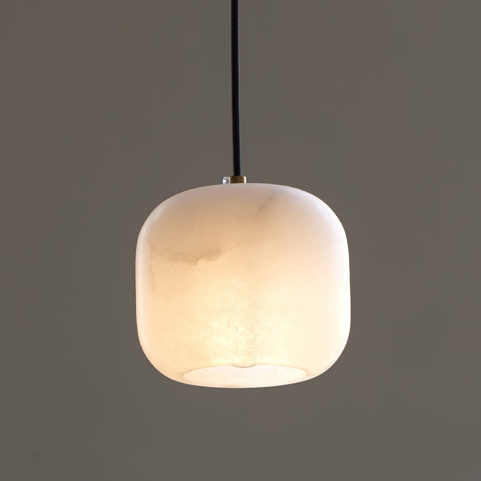 Ildvuvyd Minimalist Bedside Brass Pendant Light - Lamp Copper