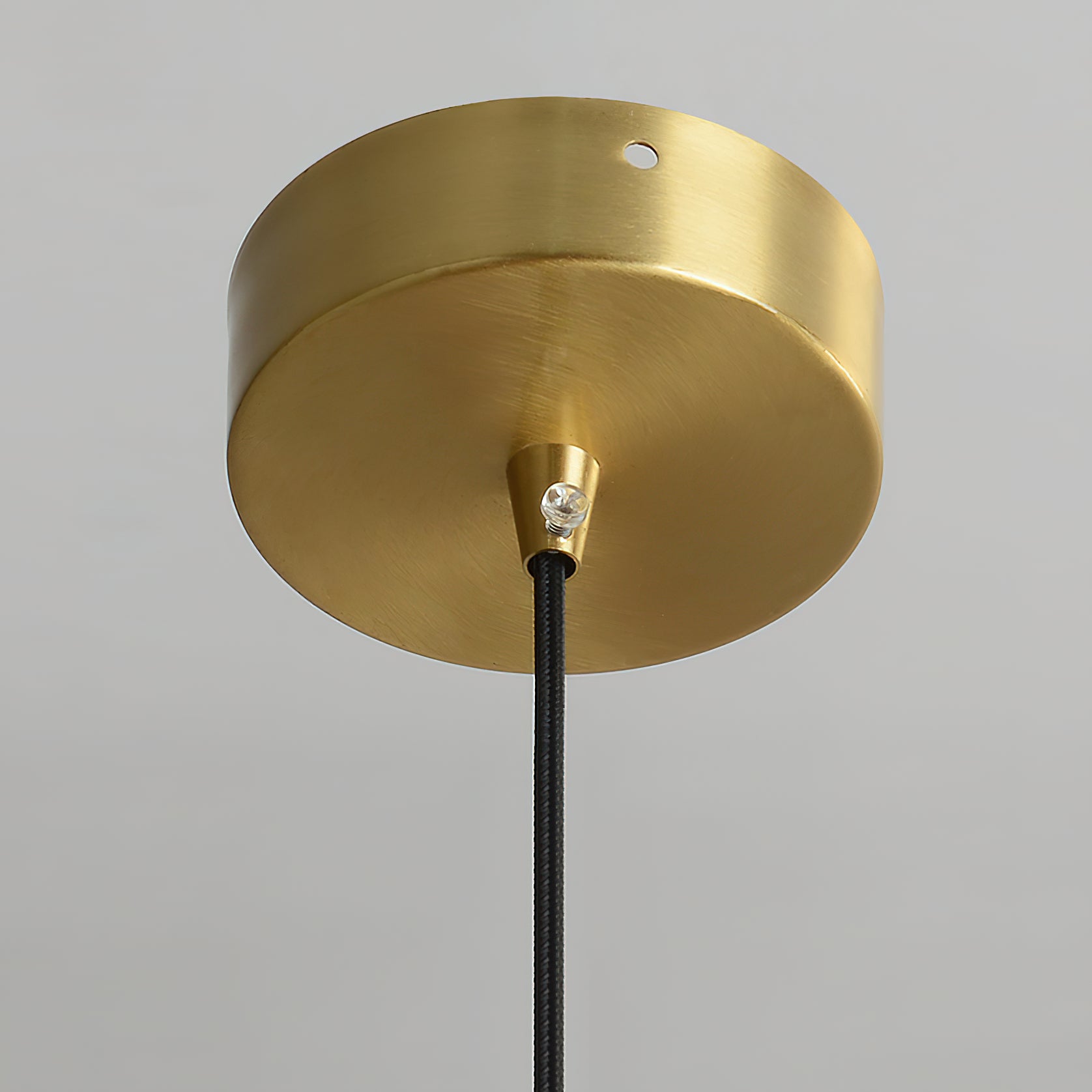 Ildvuvyd Minimalist Bedside Brass Pendant Light - Lamp Copper
